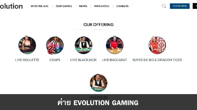 Evolution Gaming Providers