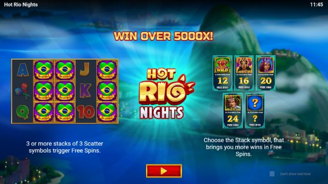 Hot Rio Nights Slot